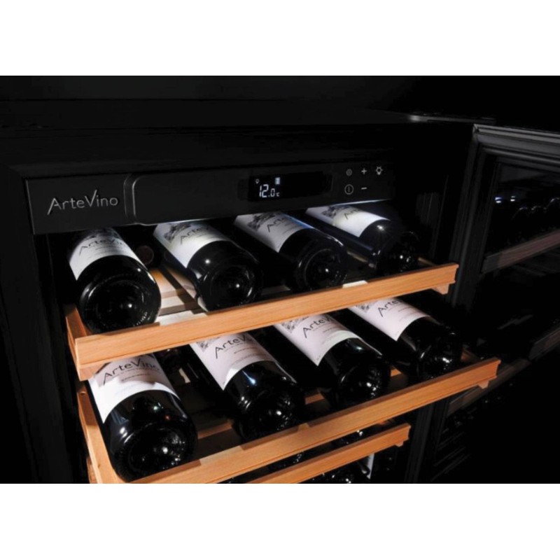 Armoire à vin encastrable multi-températures - 52 bouteilles - COSYPMT - 2 clayettes
