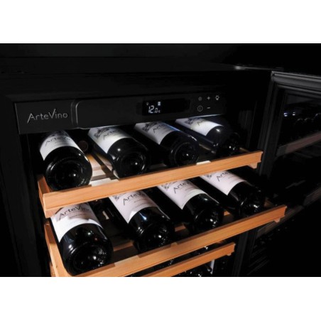 Armoire à vin encastrable multi-températures - 52 bouteilles - COSYPMT - 2 clayettes
